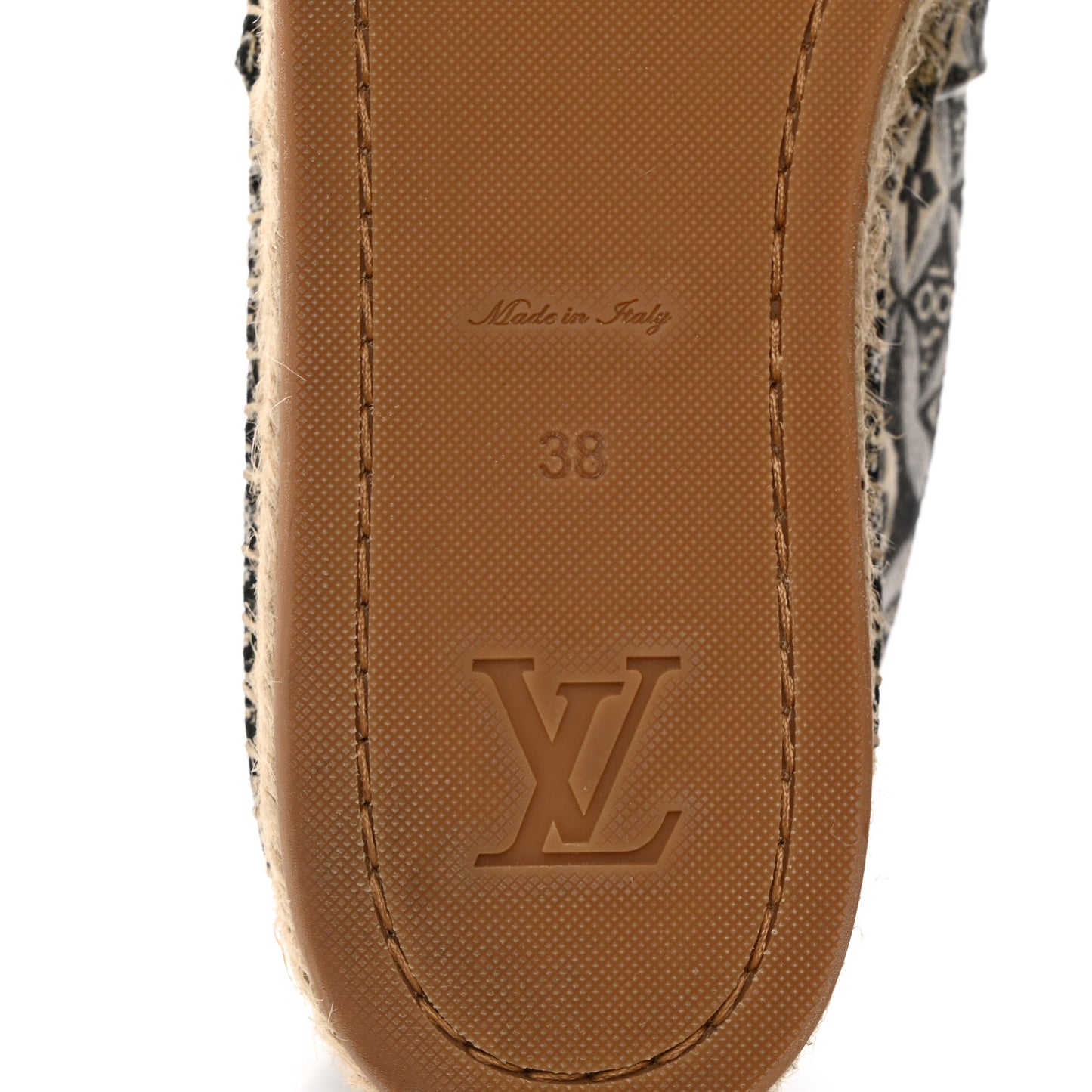 Jacquard Since 1854 Starboard Espadrille Flats 38 Grey