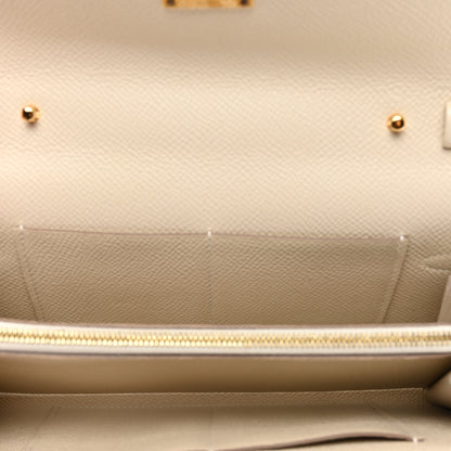 Hermes Epsom Kelly Wallet To Go Craie 5 of 10