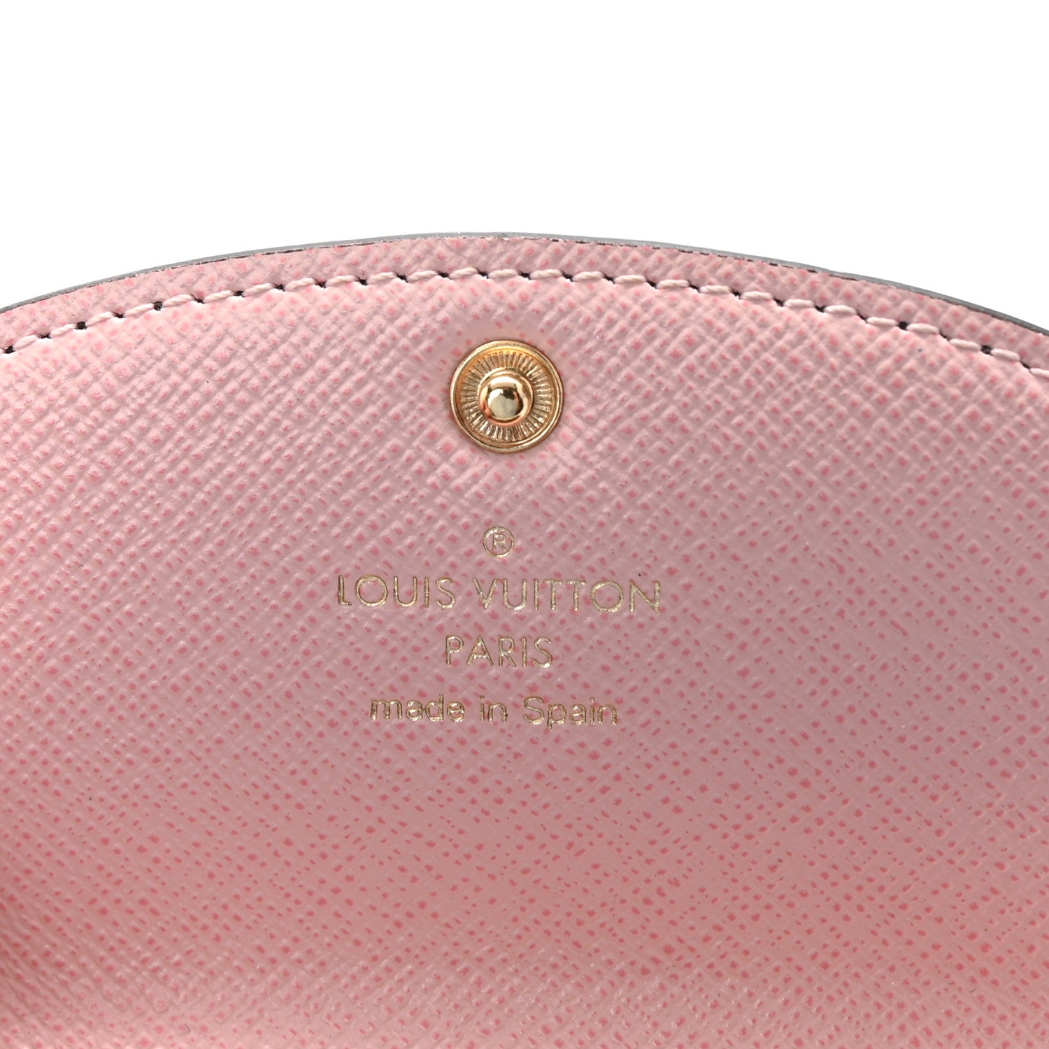 Louis Vuitton Monogram Rosalie Coin Purse Rose Ballerine 6 of 7
