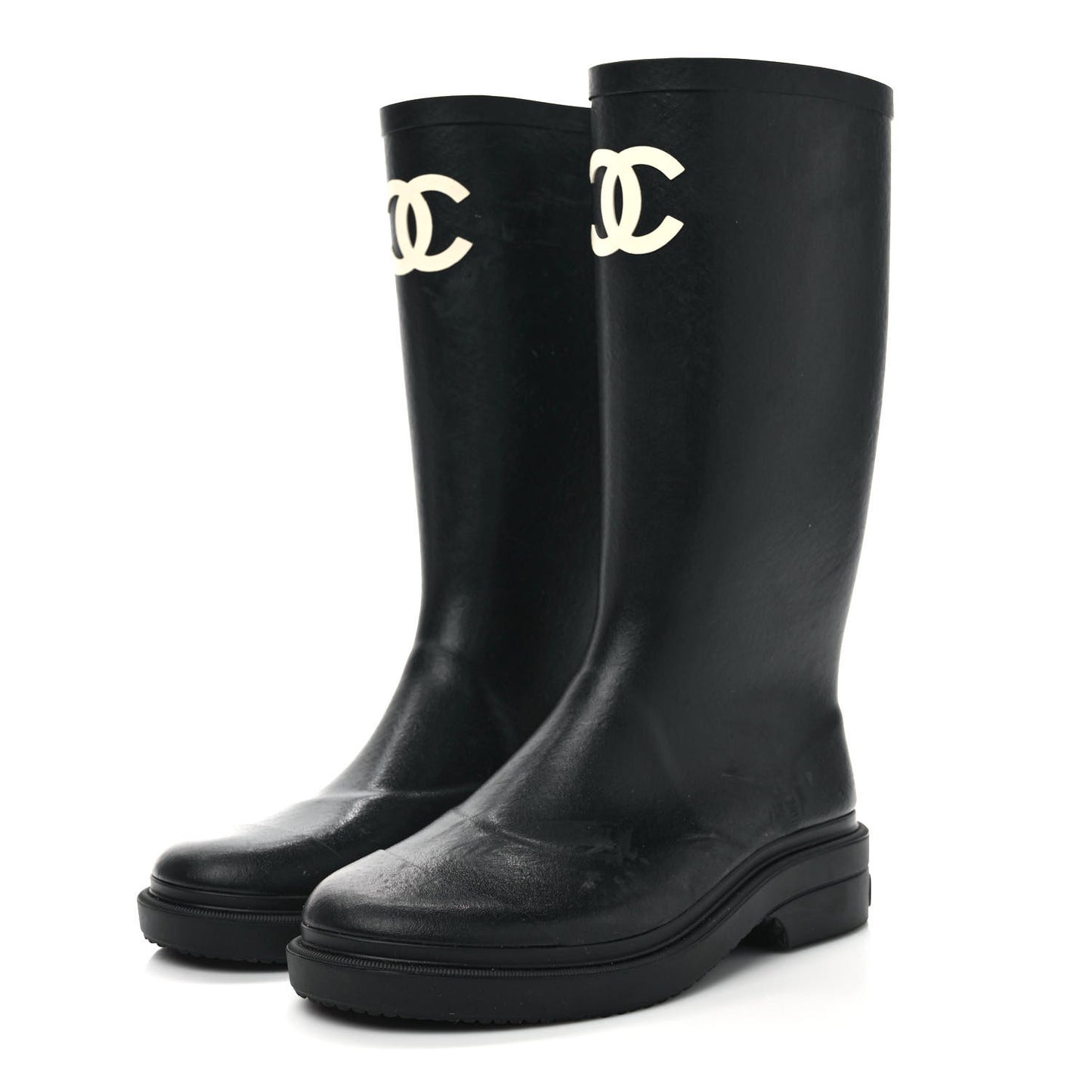 Caoutchouk CC High Boots 37 Black