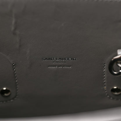 Saint Laurent Crocodile Embossed Small Sac De Jour Asphalt 7 of 13