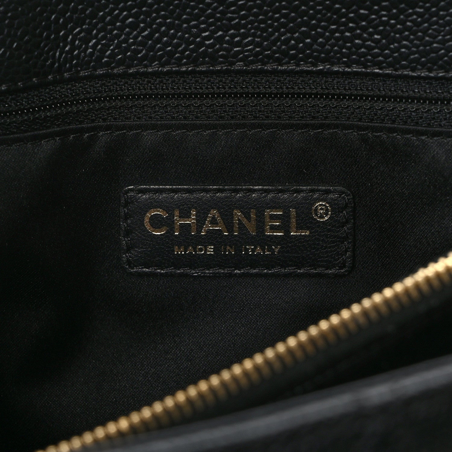 Chanel Caviar Quilted Grand Shopping Tote GST Black 4 of 15