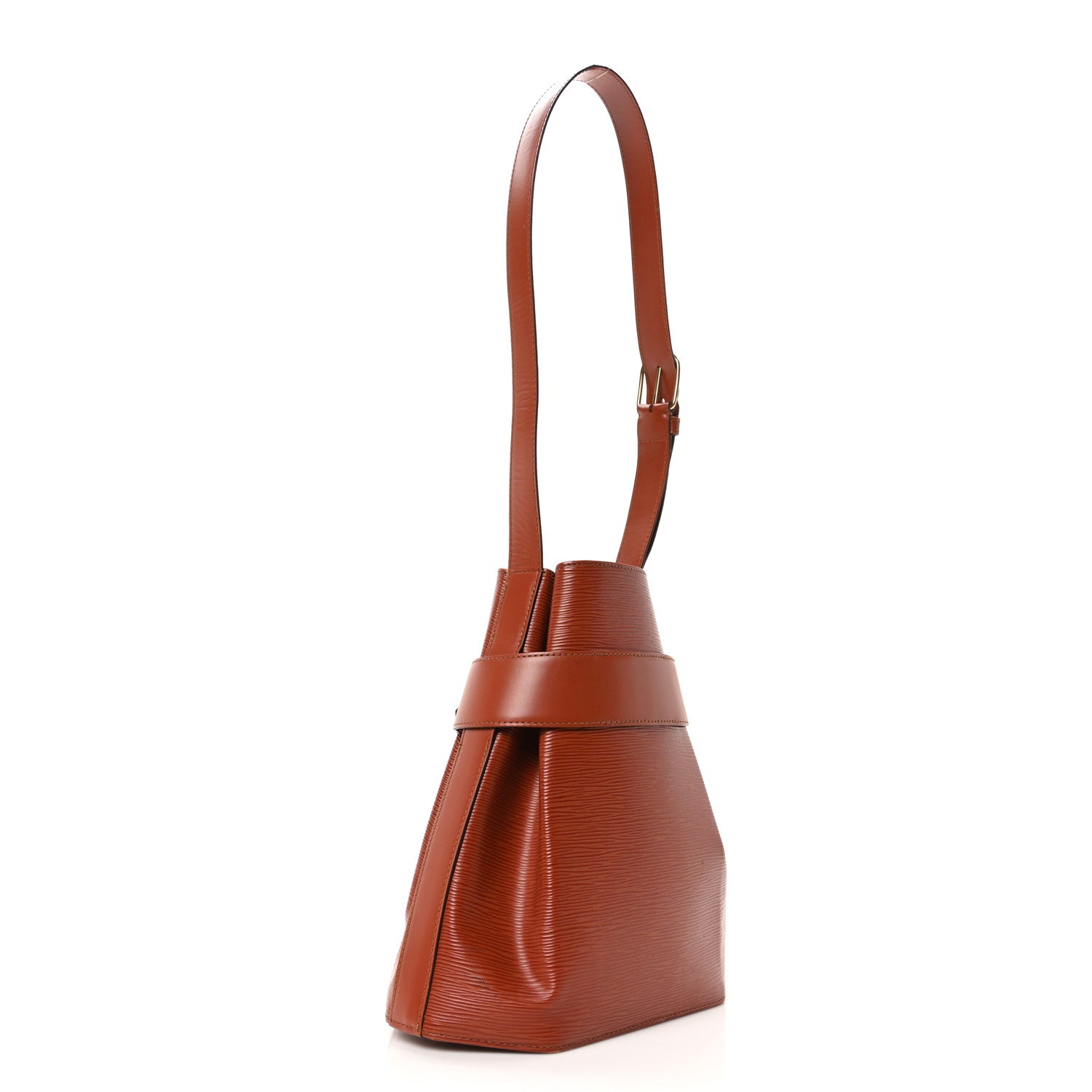 Louis Vuitton Epi Sac D'Epaule Kenyan Fawn 3 of 9