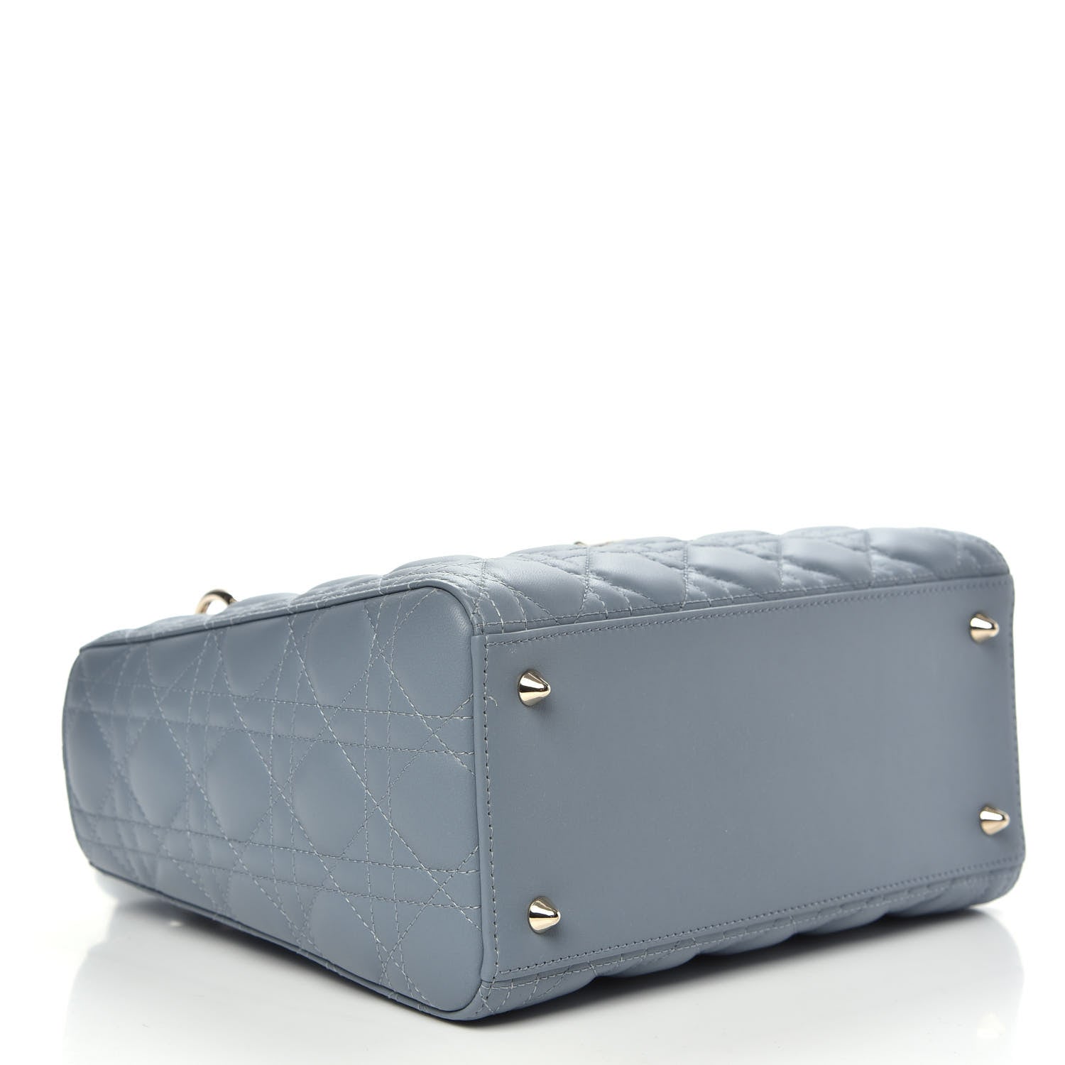 Christian Dior Lambskin Cannage Medium Lady Dior Cloud Blue 5 of 10
