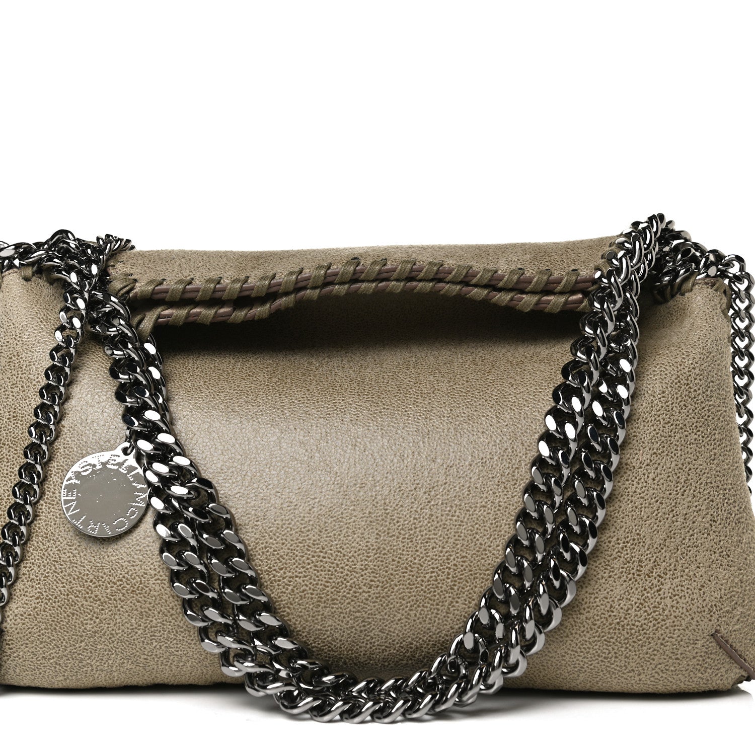 Stella McCartney Shaggy Deer Falabella Crossbody Bag Light Khaki 10 of 15