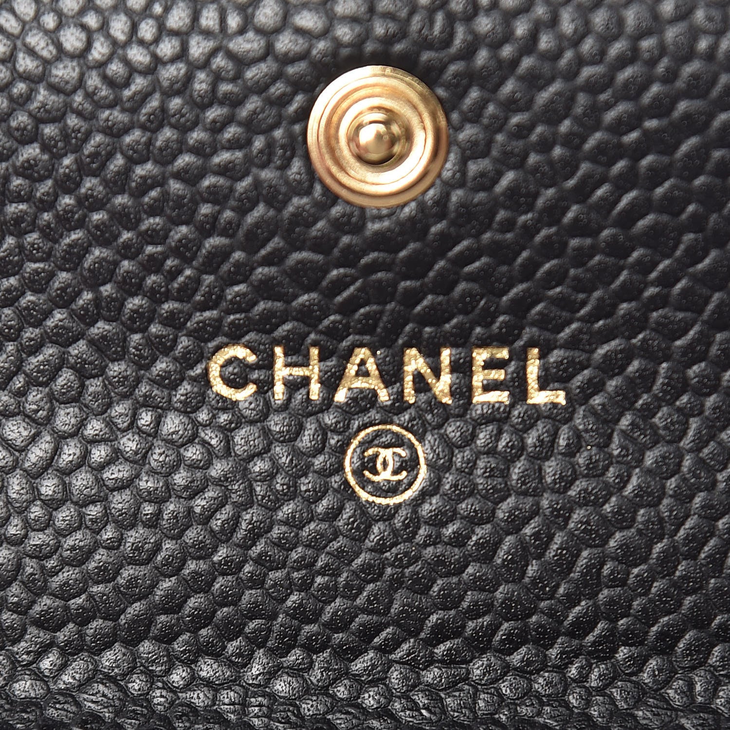 Chanel Caviar Quilted Flap Card Holder Black 6 of 9