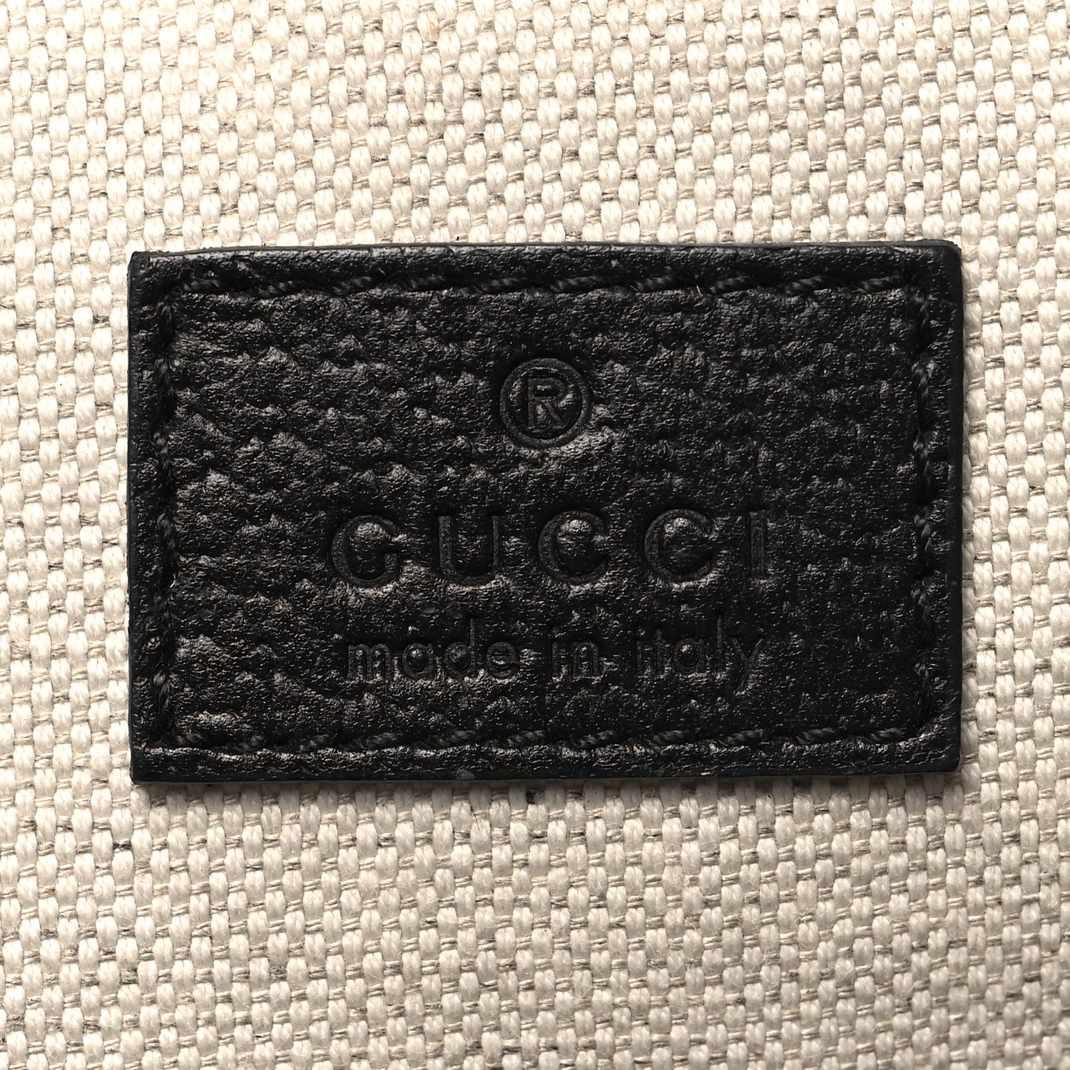 Gucci Textured Dollar Calfskin Small Ophidia Shoulder Tote Bag Black 6 of 10