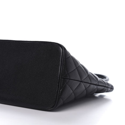 Chanel Caviar Quilted Medallion Tote Black 7 of 13