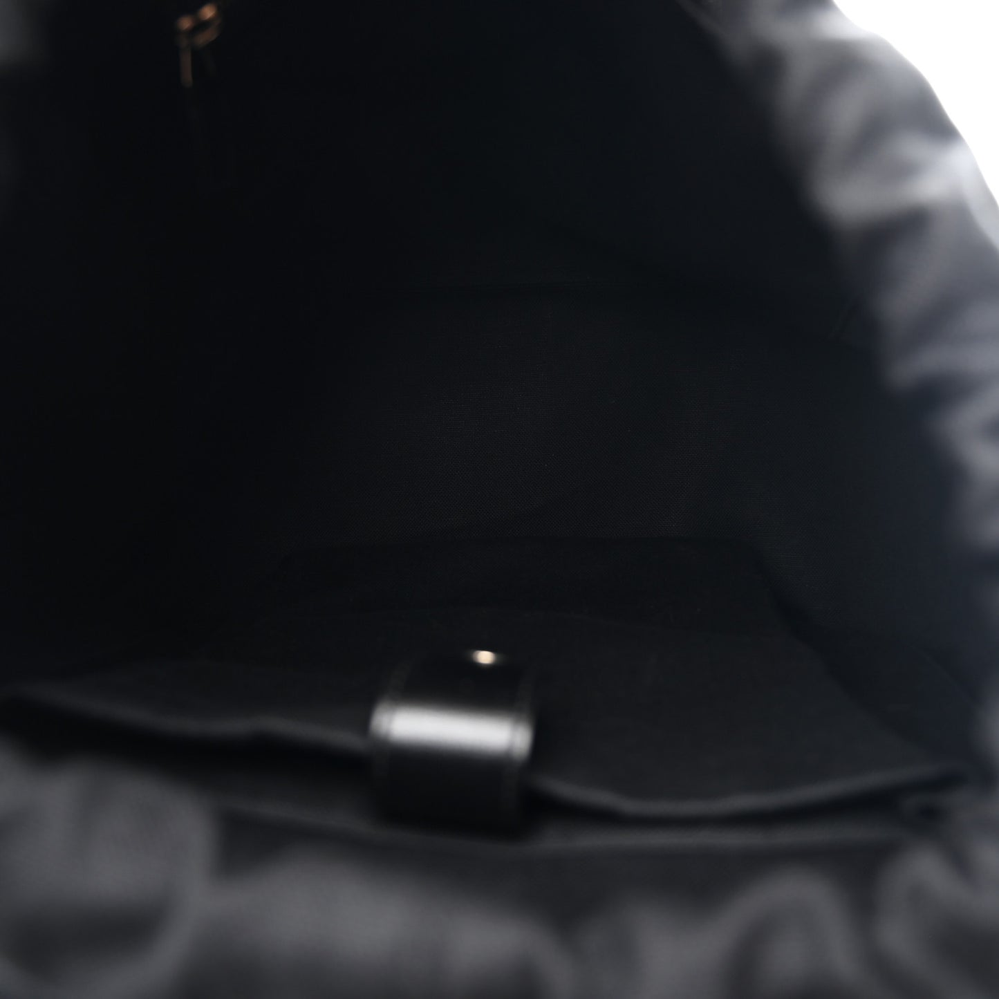 GG Supreme Monogram Azalea Calfskin Medium Retro Interlocking G Backpack Black