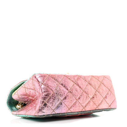 Chanel Metallic Goatskin Quilted Mini 2.55 Reissue Flap Multicolor 4 of 11