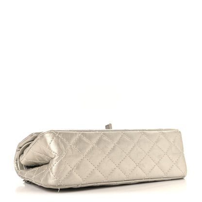 Chanel Metallic Lambskin Quilted 2.55 Reissue 225 Flap Silver 4 of 11