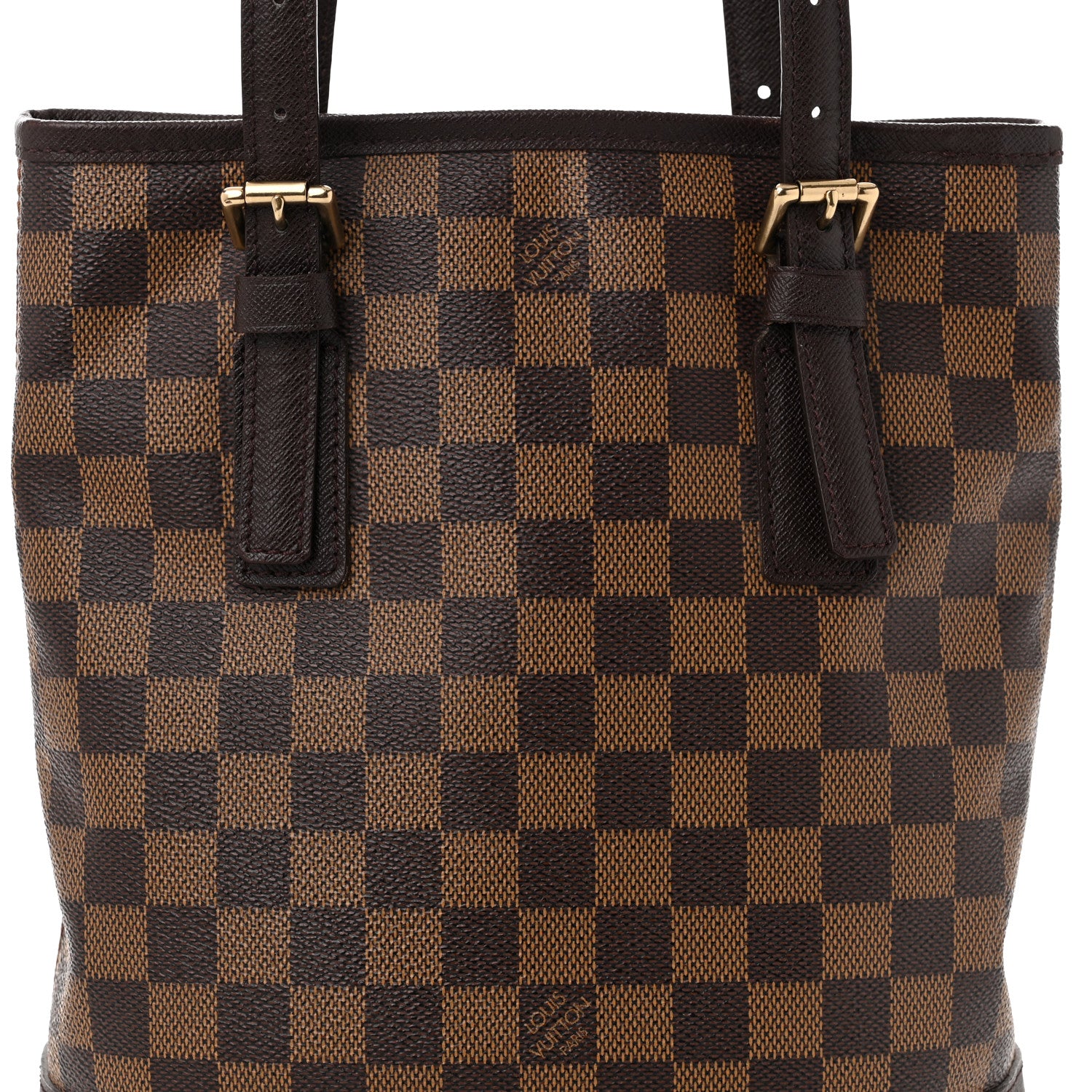 Louis Vuitton Damier Ebene Marais Bucket 23 8 of 11