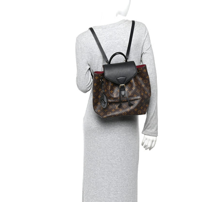 Louis Vuitton Monogram Montsouris PM Black 2 of 9