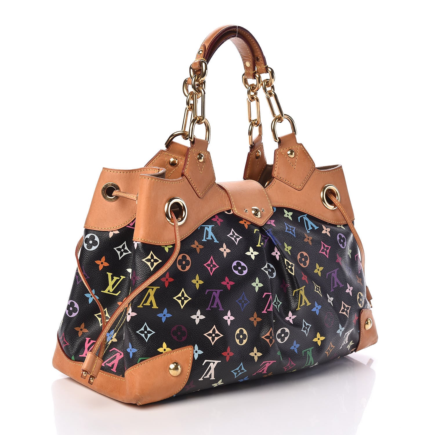 Louis Vuitton Monogram Multicolor Ursula Black 6 of 14