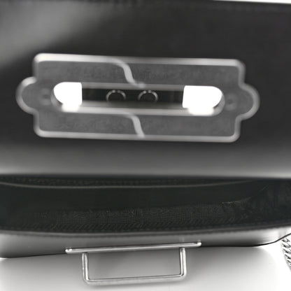 Prada Saffiano City Calf Studded Cahier Belt Bag Black 5 of 9