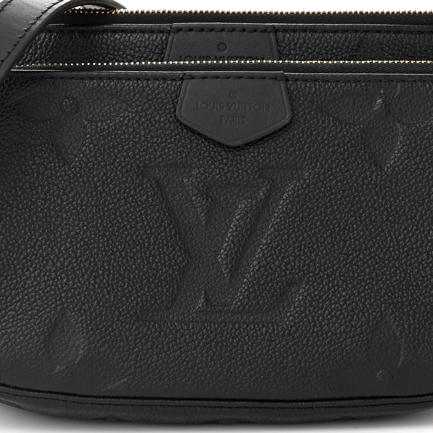 Louis Vuitton Empreinte Monogram Giant Multi Pochette Accessories Black 8 of 11