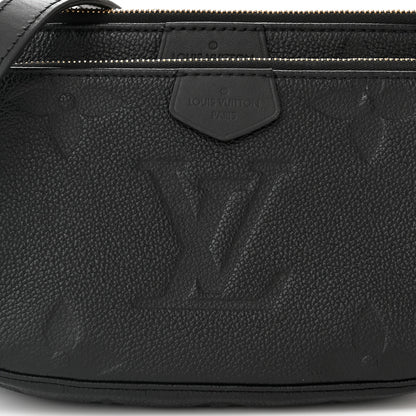 Louis Vuitton Empreinte Monogram Giant Multi Pochette Accessories Black 8 of 11