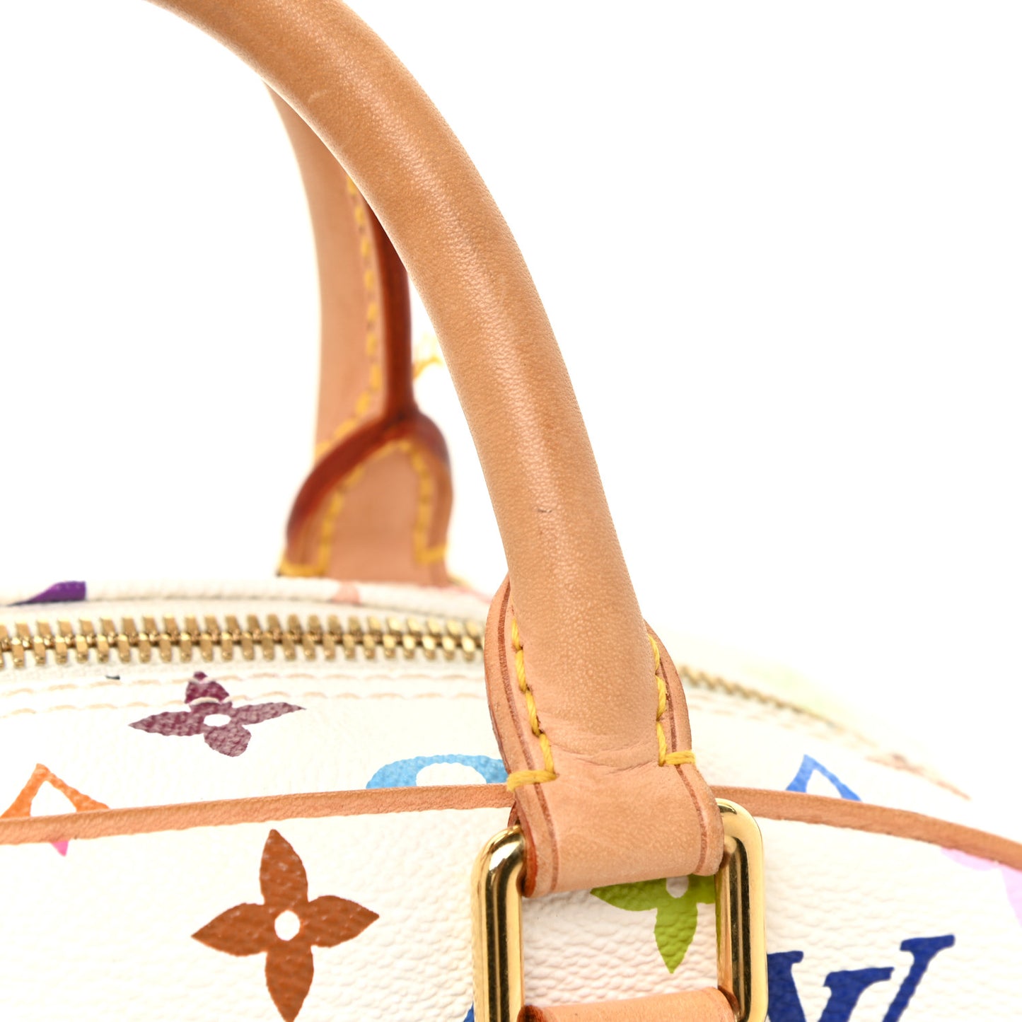 Monogram Multicolor Trouville White
