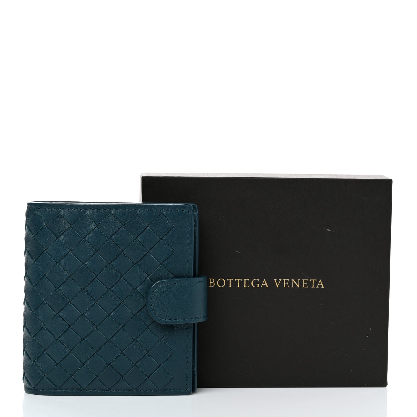 Nappa Intrecciato Mini Wallet Brighton