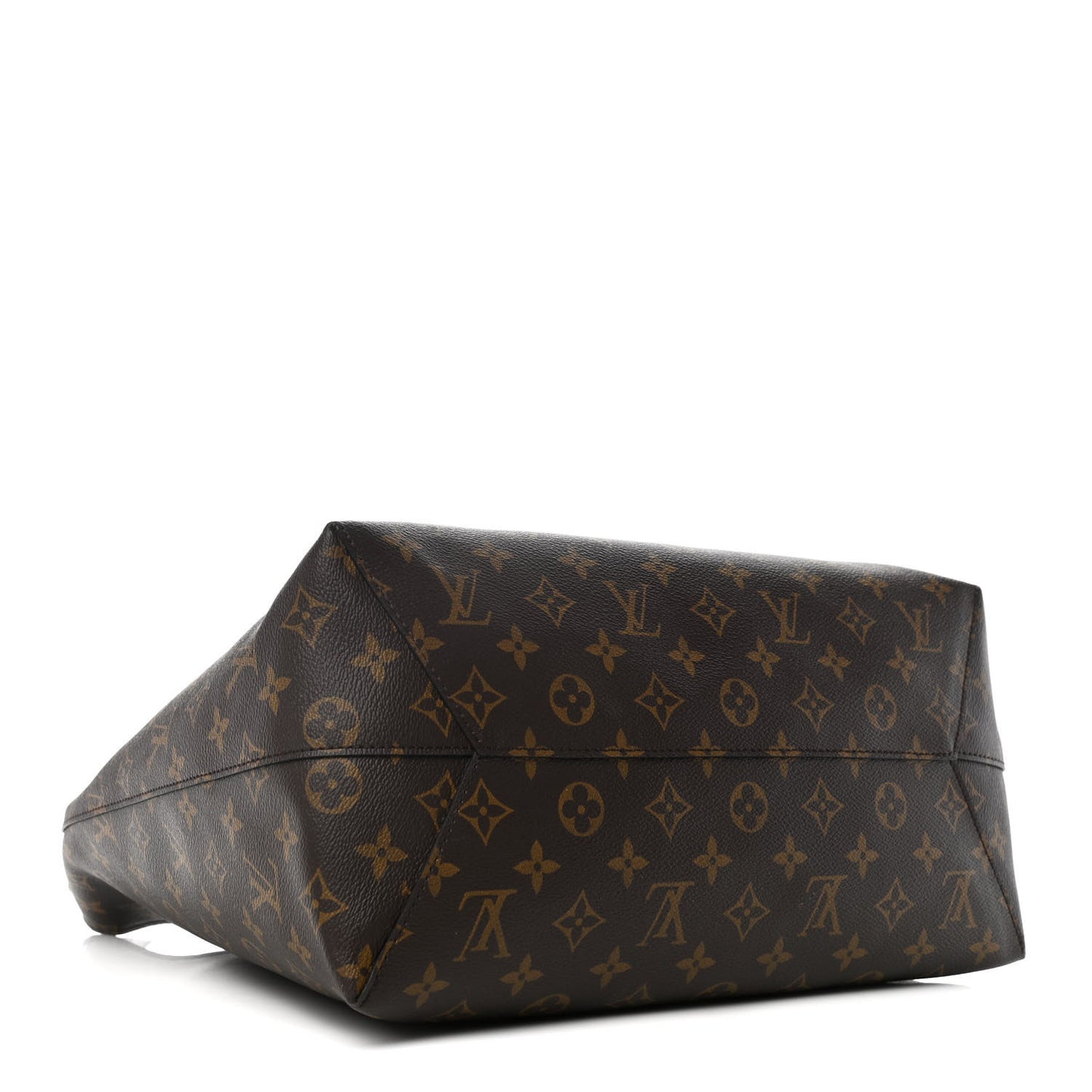 Monogram Flower Hobo Black