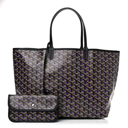 Goyard Goyardine Saint Louis Claire Voie PM Black Violet 1 of 9