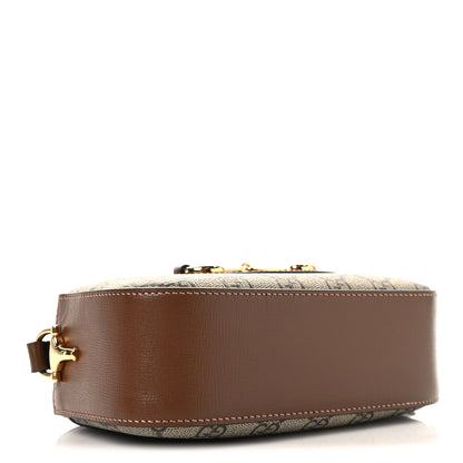 Gucci GG Supreme Monogram Mini Horsebit 1955 Camera Shoulder Bag Beige Brown Sugar 4 of 10