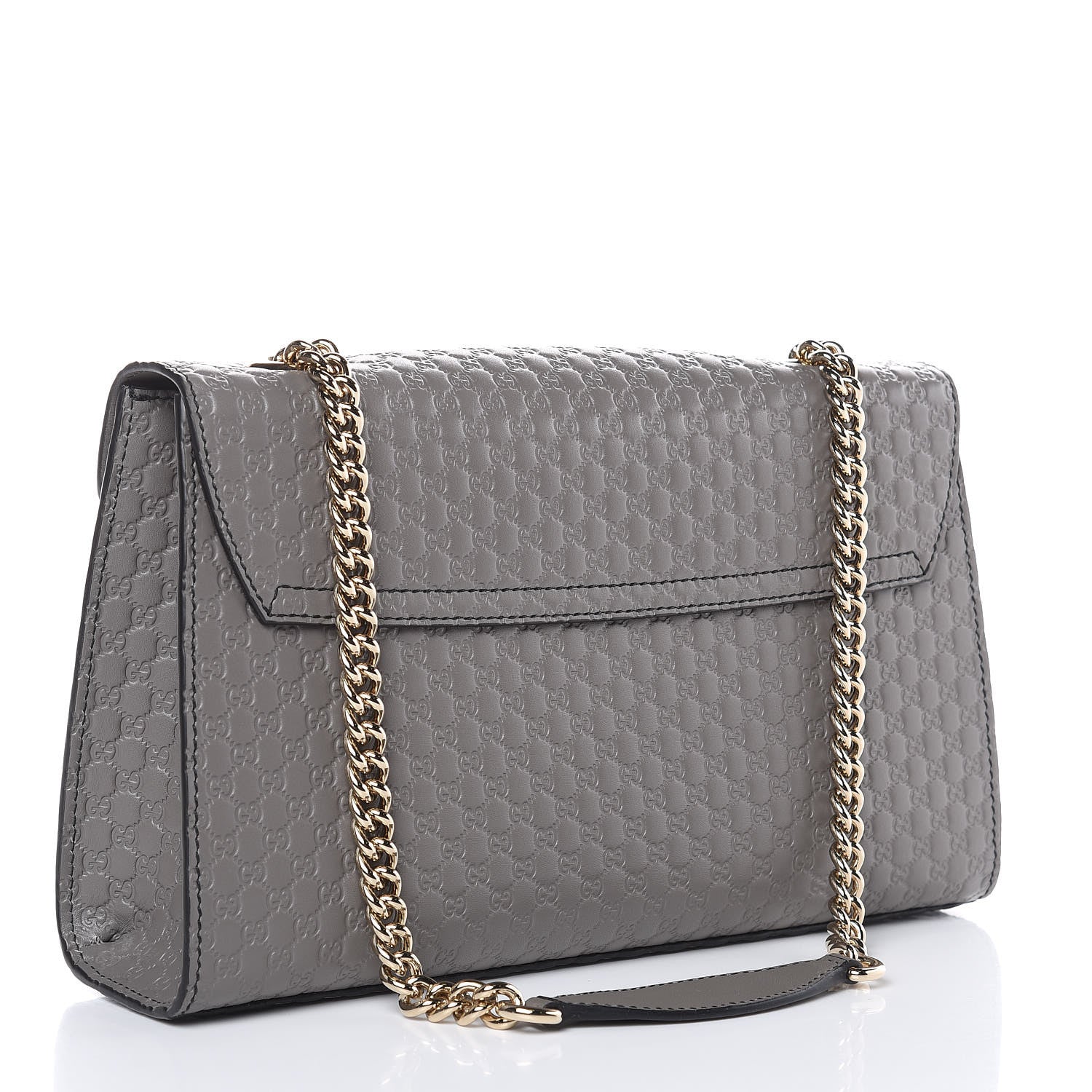 Gucci Soft Microguccissima Medium Emily Chain Shoulder Bag Loess 3 of 10