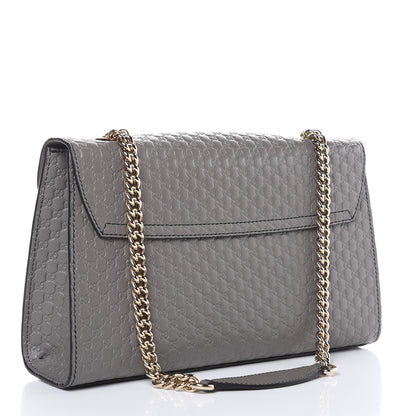 Gucci Soft Microguccissima Medium Emily Chain Shoulder Bag Loess 3 of 10