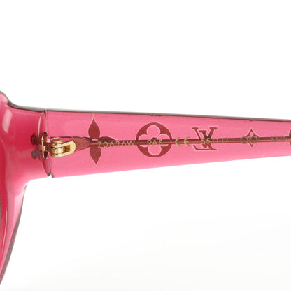 Louis Vuitton Obsession Cat Eye Sunglasses Z0626W Glitter Fuchsia 6 of 6