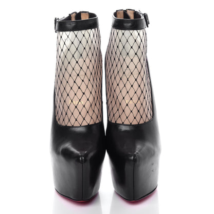 Christian Louboutin Kid Lace Resillissima 160 Booties 36.5 Black 5 of 10