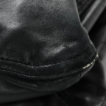 Prada Nappa Pocket Satchel Black 15 of 16