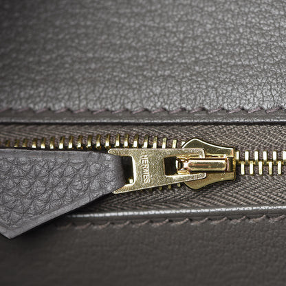 Hermes Togo Birkin 30 Etain 15 of 35