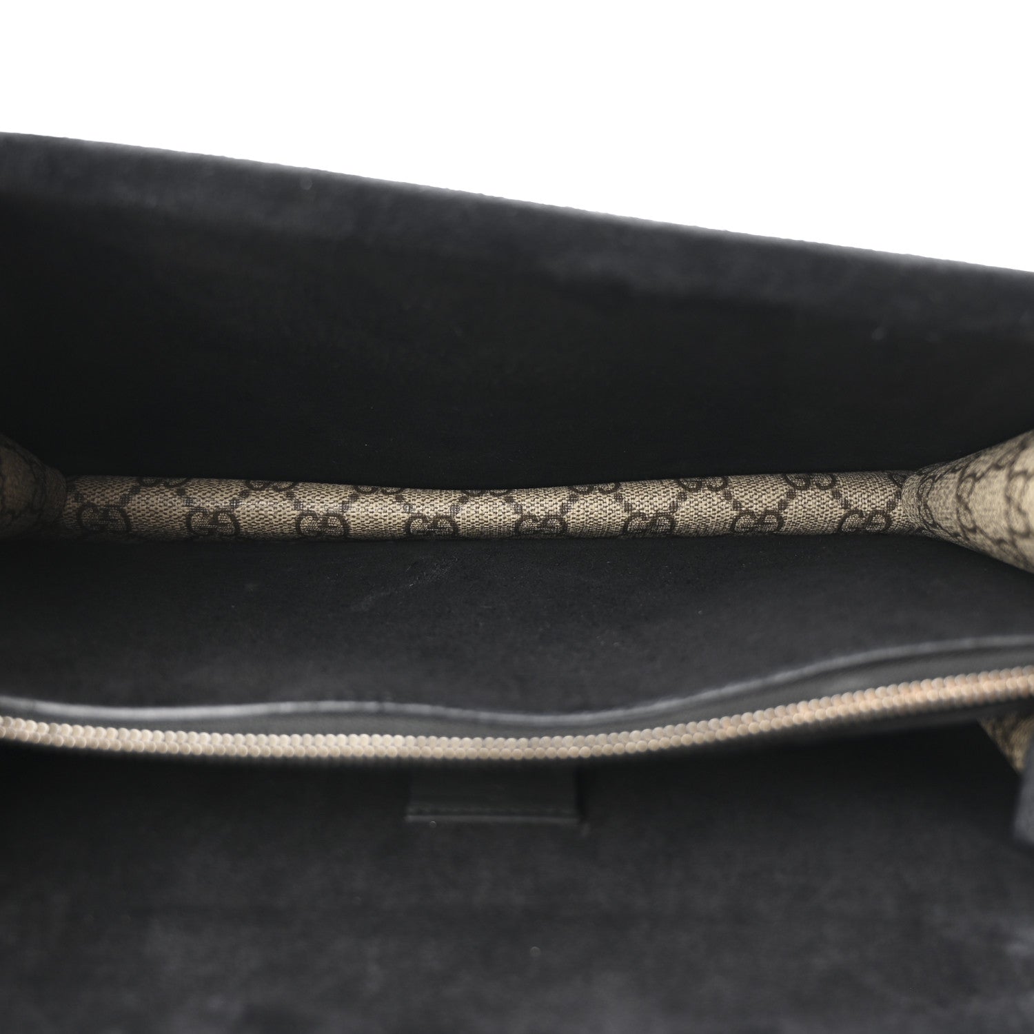Gucci GG Supreme Monogram Crystal Small Dionysus Shoulder Bag Black 5 of 12