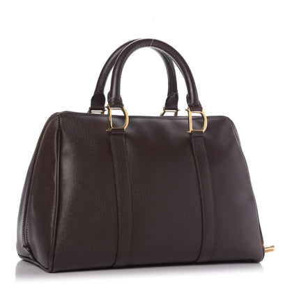 Christian Dior Calfskin Bowler Brown 3 of 9