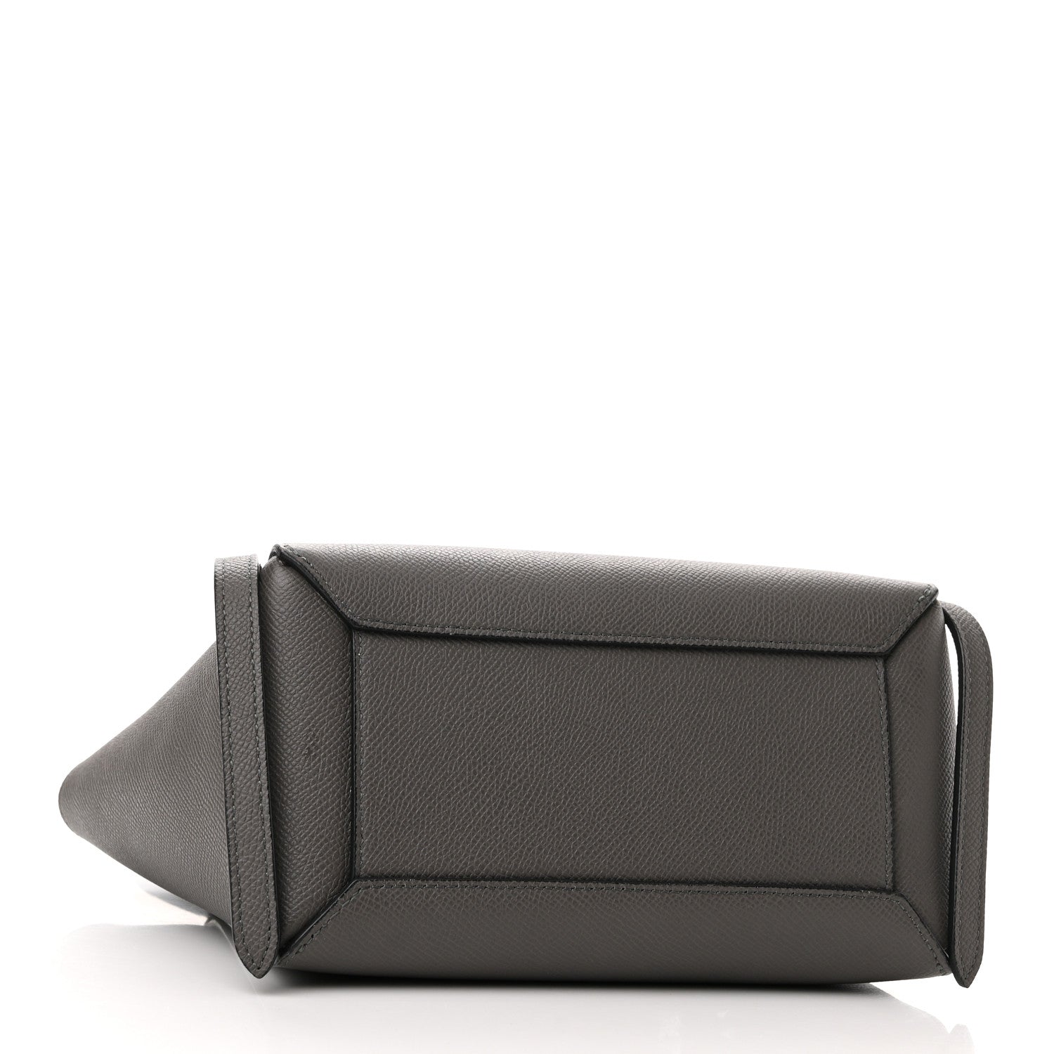 Celine Grained Calfskin Nano Belt Bag Grey 3 of 12