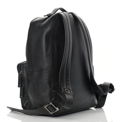 Valentino Garavani Grained Calfskin Rockstud Backpack Black 2 of 8