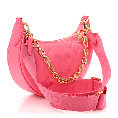 Louis Vuitton Calfskin Bubblegram Over The Moon  Dragon Fruit 3 of 10