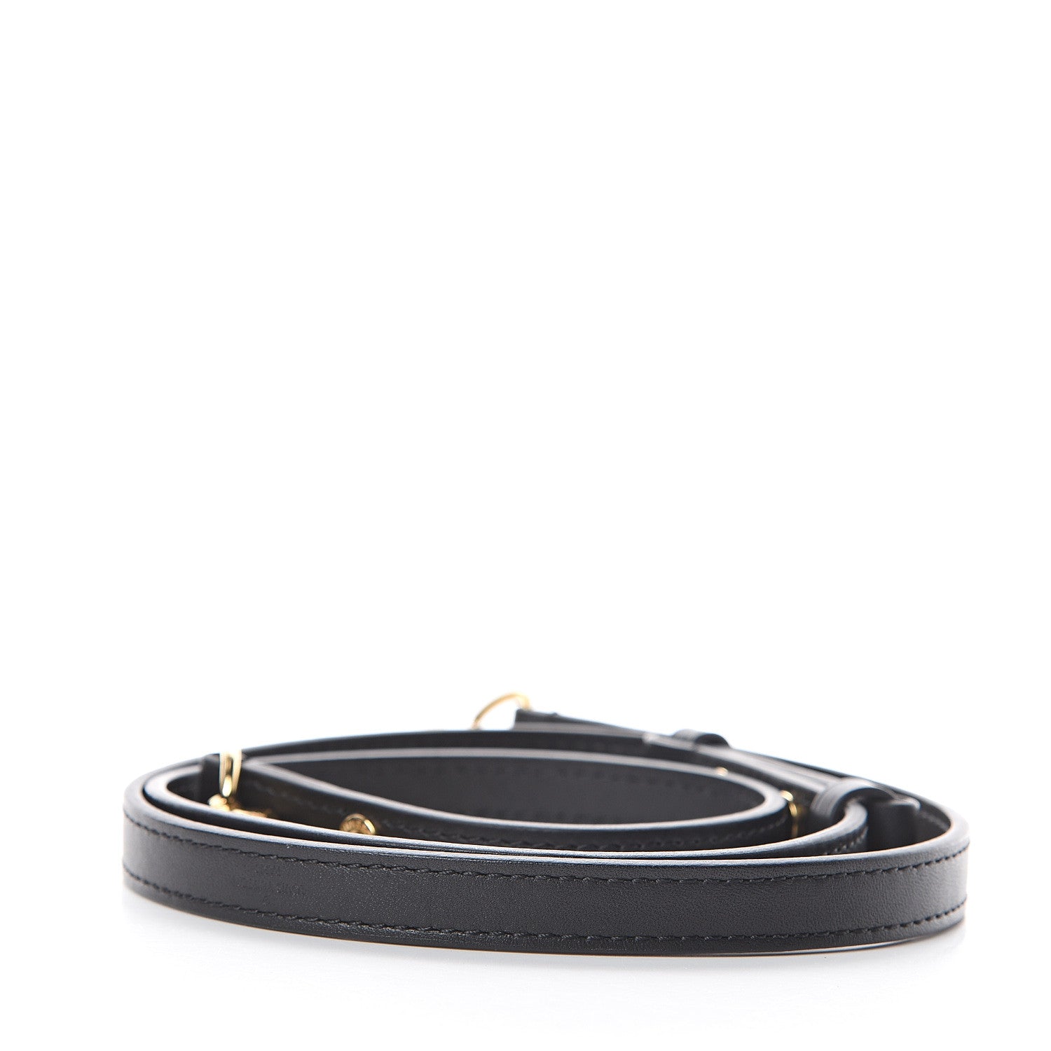 Louis Vuitton Calfskin NeoNoe Shoulder Strap Black 2 of 2