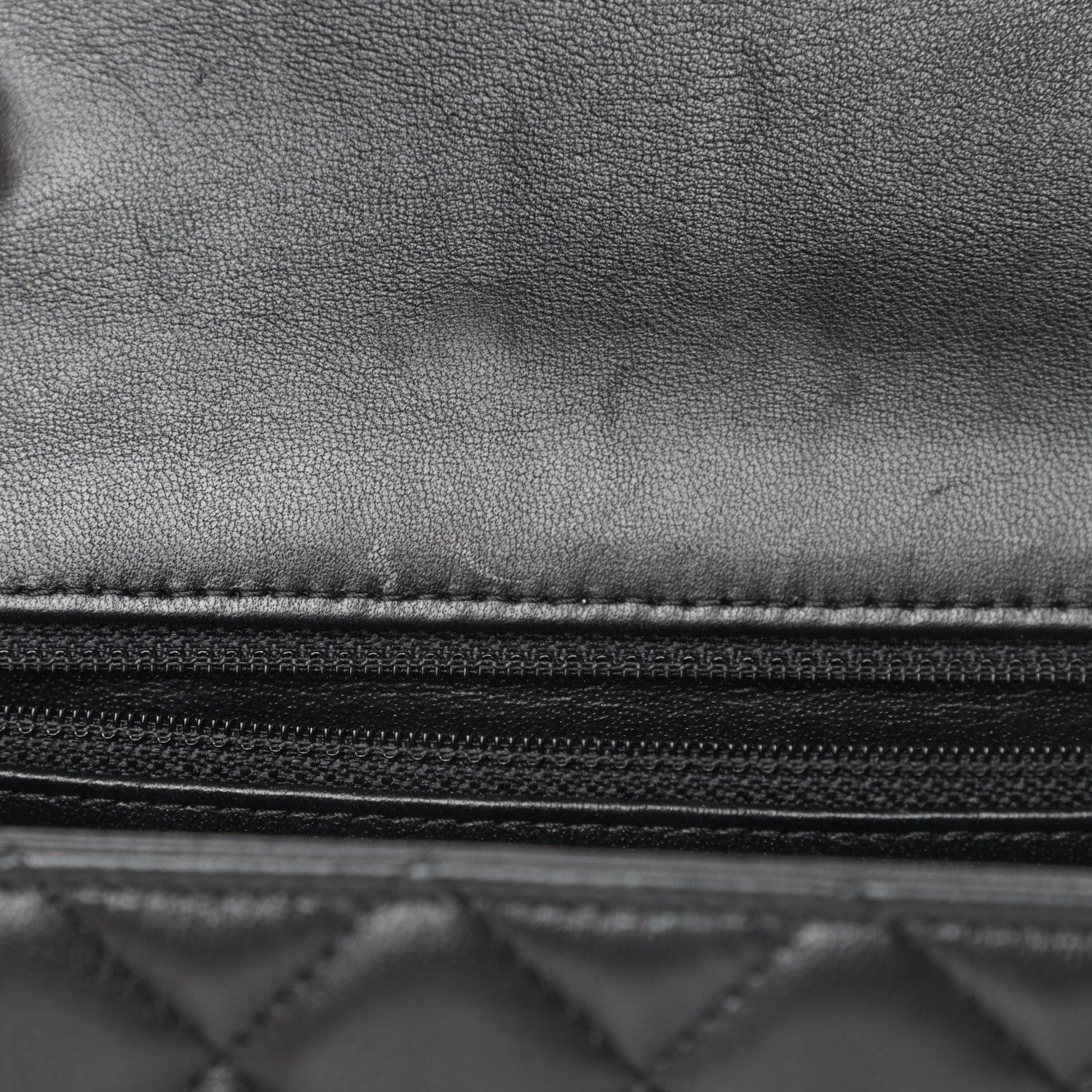 Chanel Lambskin Quilted Mini Rectangular Flap Black 13 of 15