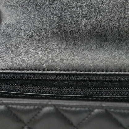 Chanel Lambskin Quilted Mini Rectangular Flap Black 13 of 15