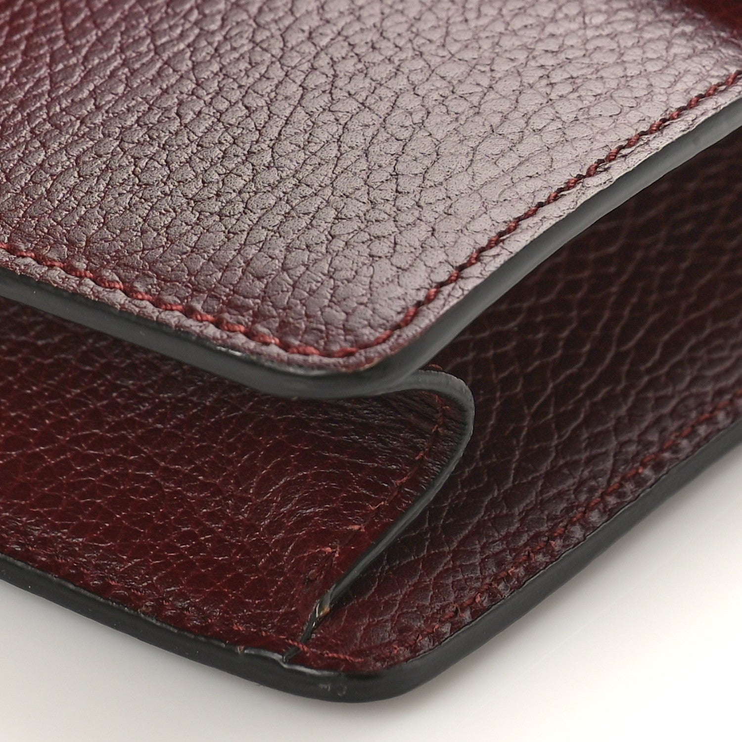 Gucci Dollar Calfskin Crystal Mini Dionysus Shoulder Bag Vintage Bordeaux 9 of 9