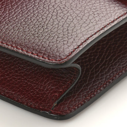 Gucci Dollar Calfskin Crystal Mini Dionysus Shoulder Bag Vintage Bordeaux 9 of 9