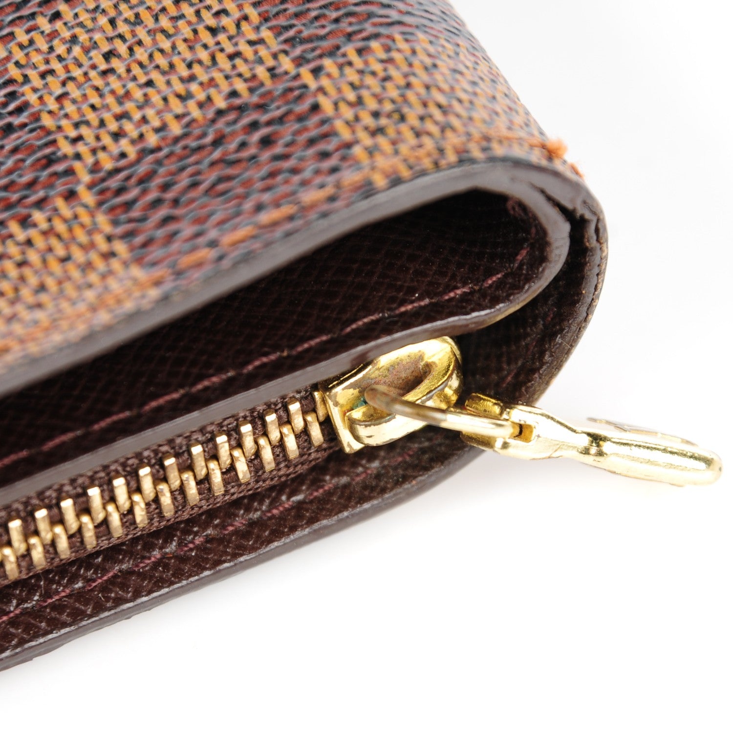 Louis Vuitton Damier Ebene Zippe Zipped Compact Wallet 9 of 9