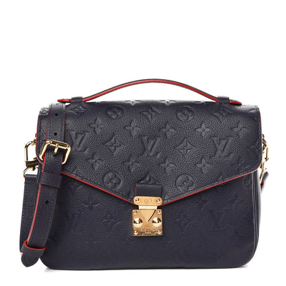 Louis Vuitton Empreinte Pochette Metis Marine Rouge 1 of 8