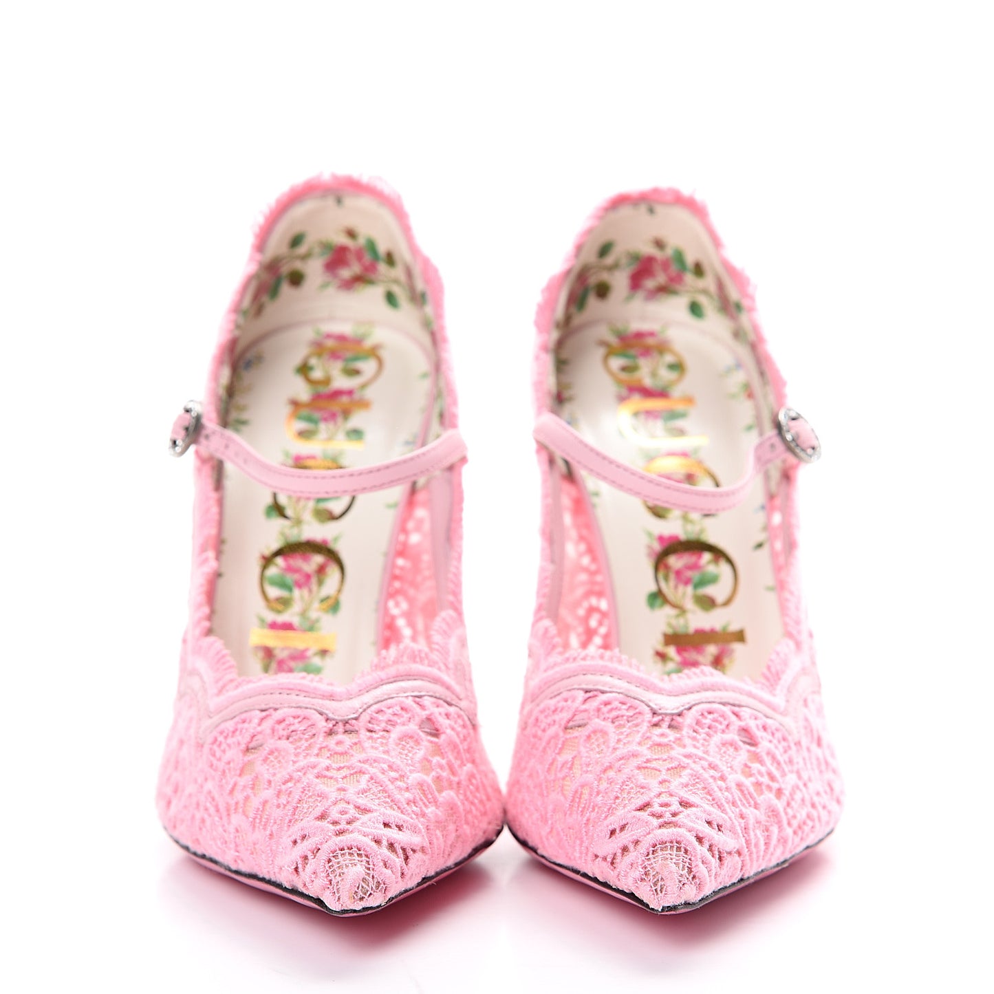 Lace Pizzo Venice Pumps 36 Sugar Pink