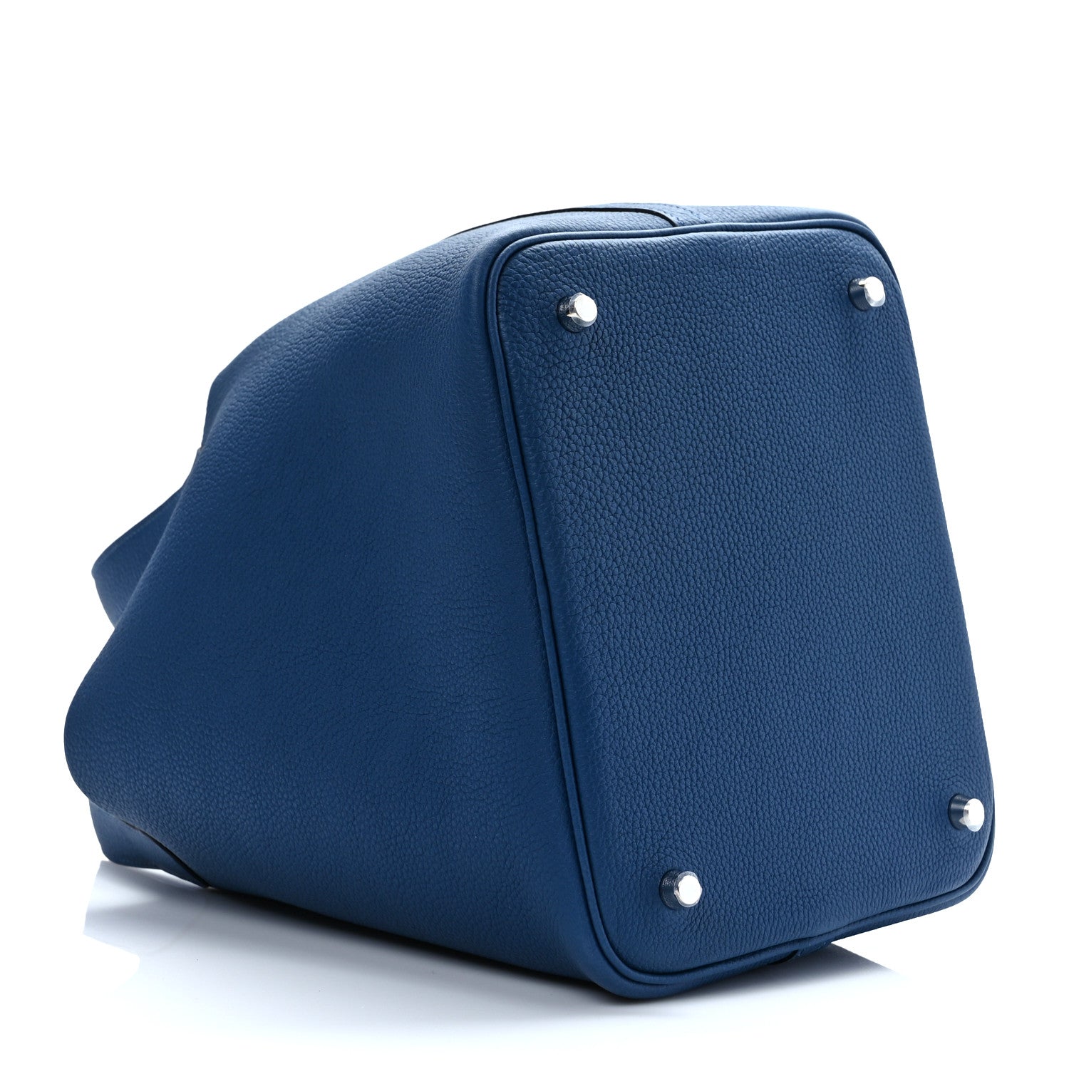 Hermes Taurillon Clemence Picotin Lock 22 MM Bleu Saphir 4 of 7