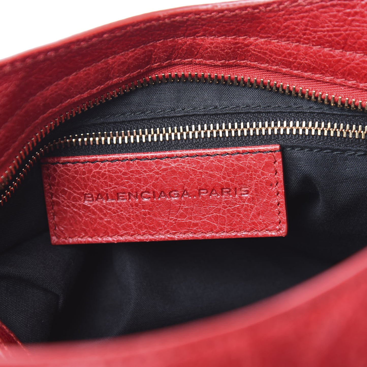 Agneau Giant 12 Rose Gold Hardware City Rouge Coquelicot
