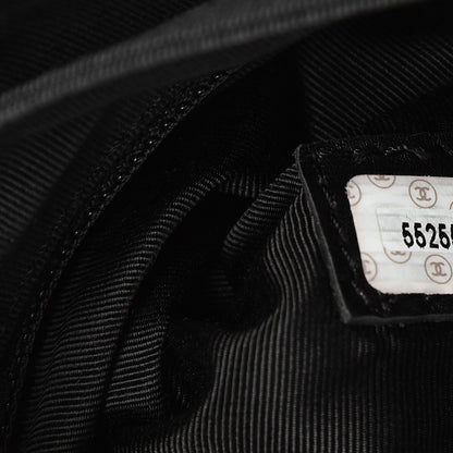 Chanel Grained Calfskin CC Backpack Black 7 of 8