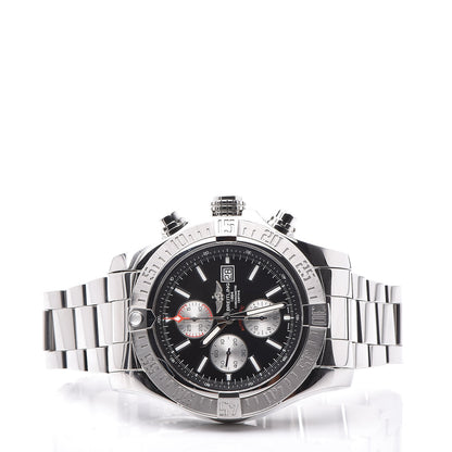 Breitling Stainless Steel 48mm Super Avenger II Automatic Watch Volcano Black A13371 3 of 8