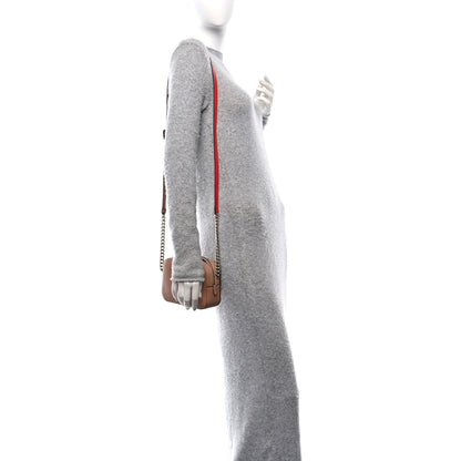 Christian Louboutin Calfskin Mini Rubylou Crossbody Nude 2 of 10